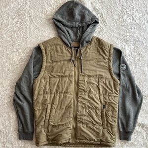 RVCA Logan Hooded Puffer jacket
